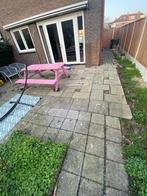Tegels, Tuin en Terras, Tegels en Klinkers, Ophalen, Gebruikt, 10 m² of meer, Beton