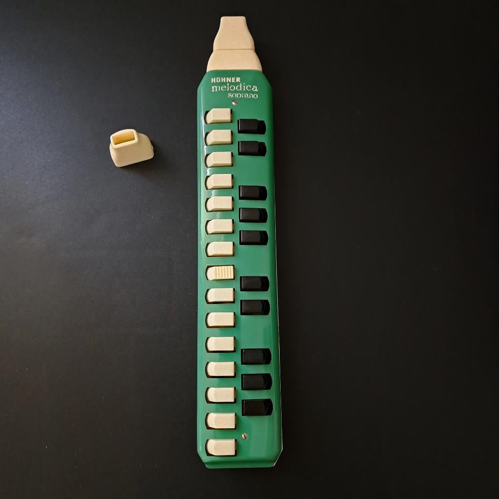 Vintage melodica, merk Hohner type soprano, Duits fabricaat, Muziek en Instrumenten, Ophalen, Gebruikt, Overige soorten