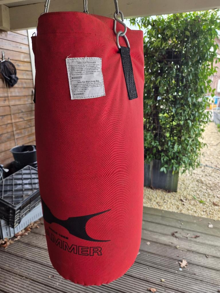 bokszak 60 cm, Sport en Fitness, Ophalen, Zo goed als nieuw, Bokszak