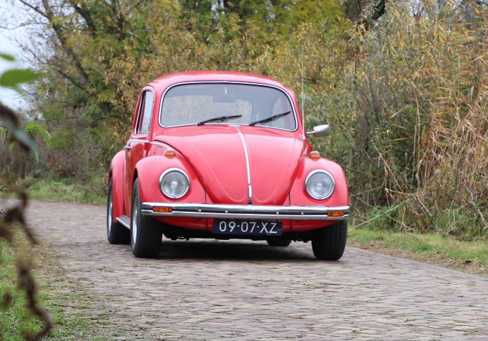 Volkswagen kever 1300 S  1973, Auto's, Beetle (Kever), Particulier, Rood, Te koop