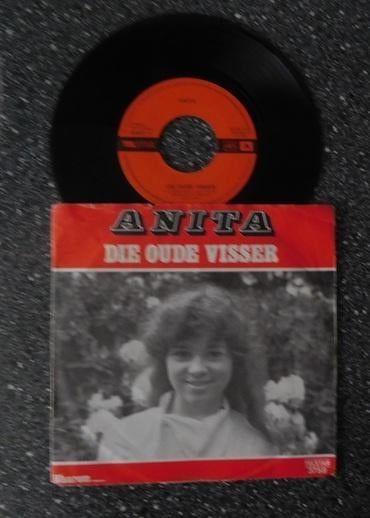 TELSTAR 3758 Anita - die oude visser (vanaf € 30,00), Ophalen of Verzenden, Zo goed als nieuw, 7 inch, Levenslied of Smartlap