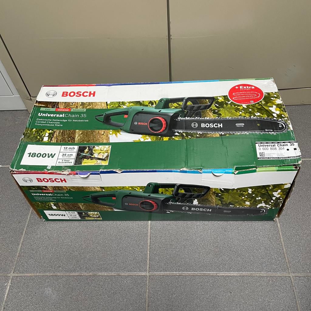 Nieuwe Bosch kettingzaag – nooit gebruikt (in doos), Ophalen, Nieuw