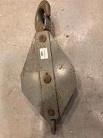 2 tons katrol, blok, bosbouw, takel,Decoratie,, Ophalen, Zo goed als nieuw