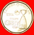 Ⰺ GREY CUP: CANADA 1 DOLLAR 2012! ELIZABETH II (1953-2022), Ophalen of Verzenden, Noord-Amerika, Losse munt