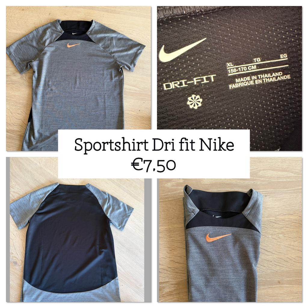 NIKE sportshirt - maat xl (kindermaat nike), Kinderen en Baby's, Kinderkleding | Maat 170, Ophalen of Verzenden, Zo goed als nieuw