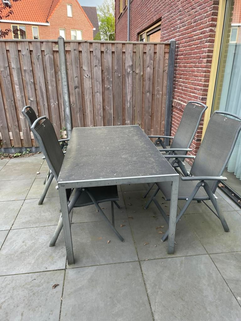 Tuinset GRATIS OPAHELEN, Tuin en Terras, Ophalen, Gebruikt