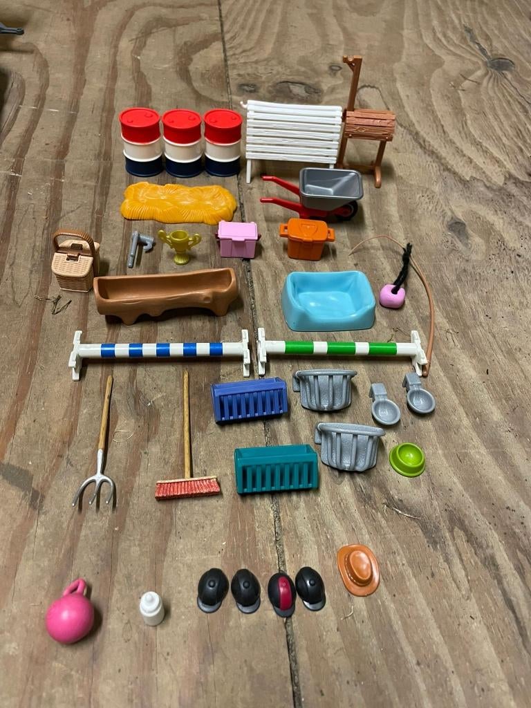 Schleich paarden accessoires, Ophalen, Zo goed als nieuw