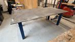 Stalen lastafel 125x250 cm, blad 10 mm dik, Ophalen, Gebruikt, 170 cm of meer