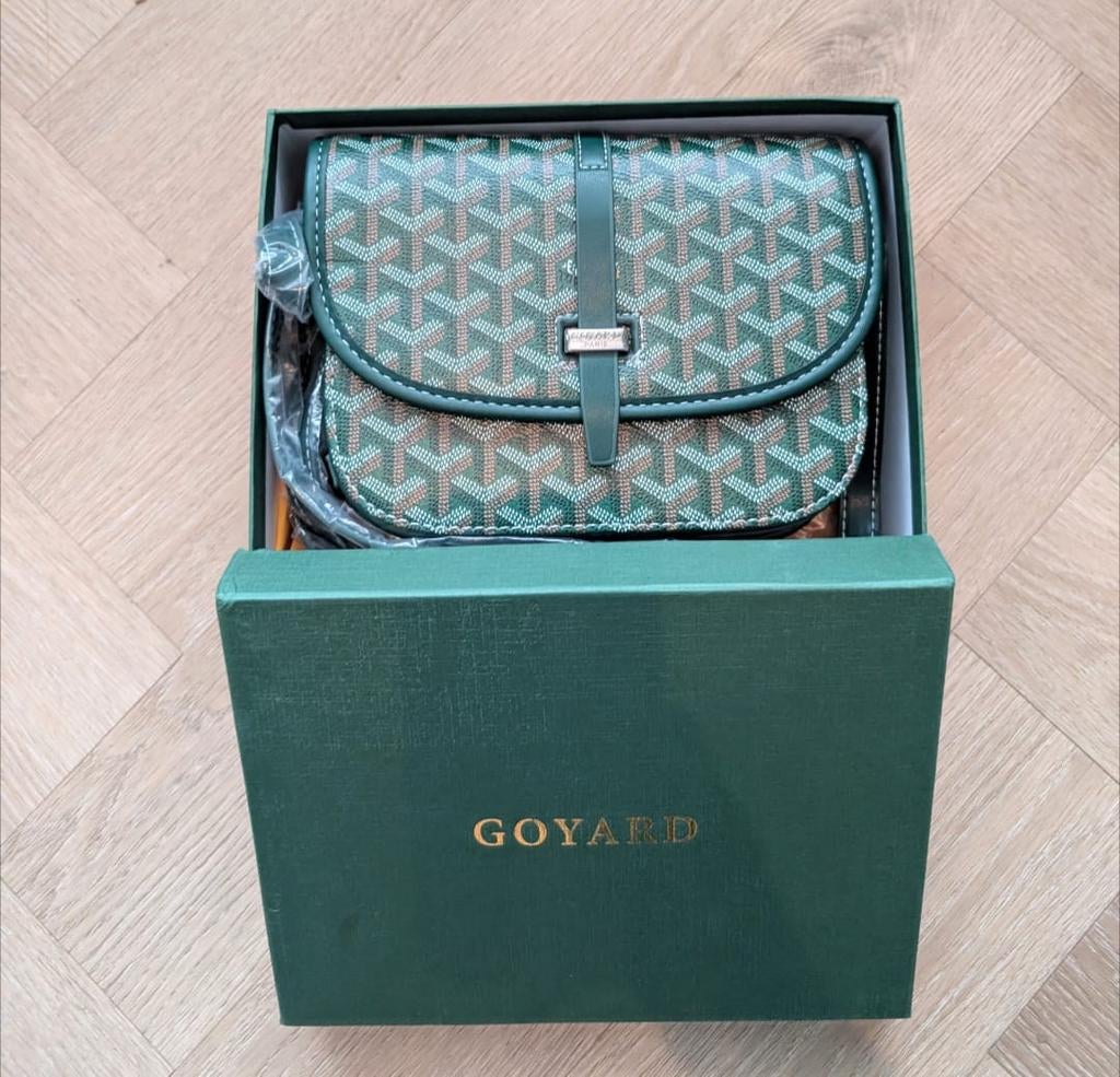 Groene Goyard tas, Ophalen of Verzenden