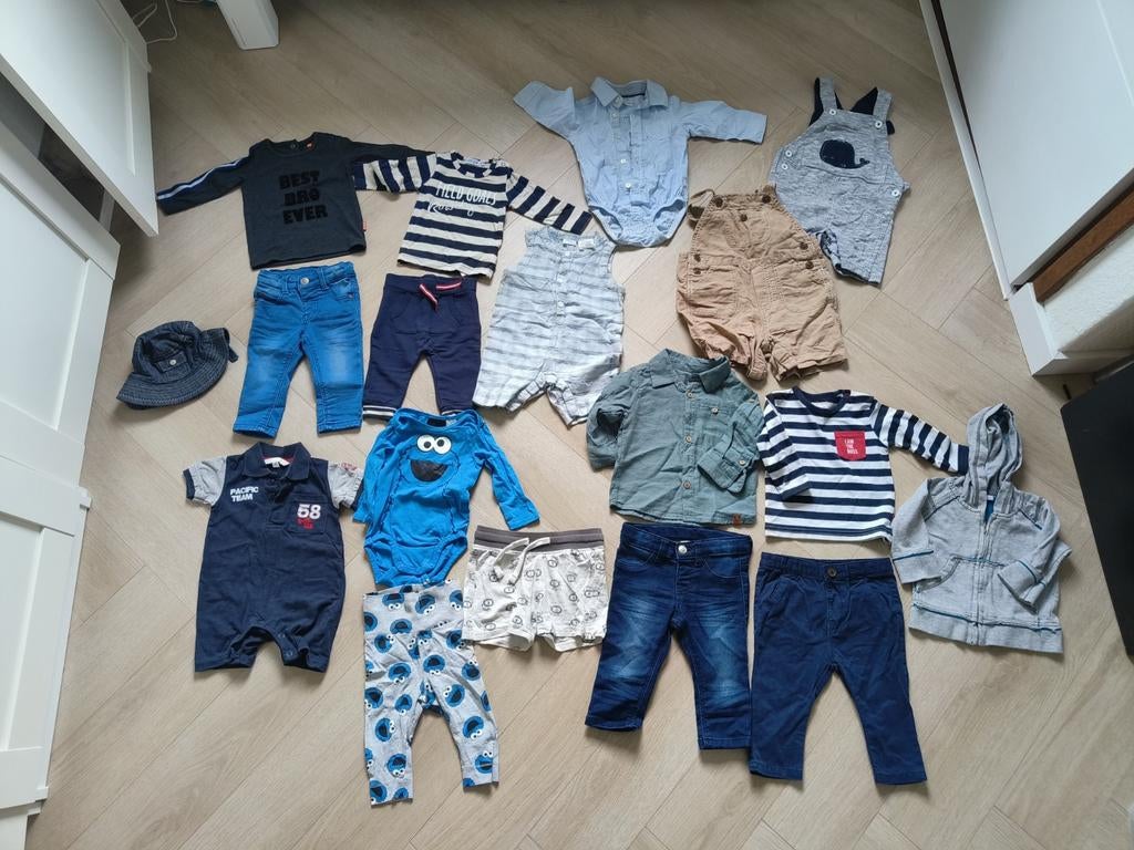 Kledingpakket baby jongens - Maat 62/68 - Zara, H&M, Hema, Kinderen en Baby's, Ophalen of Verzenden