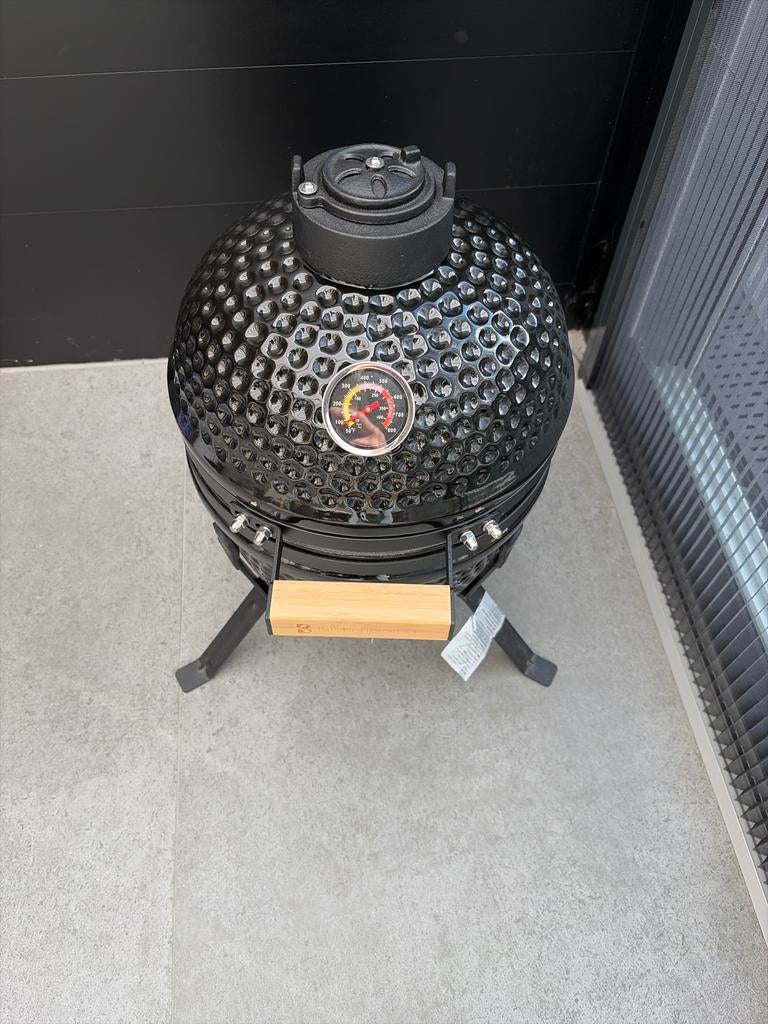 Nieuwe KitchenBrothers Kamado BBQ - Compact & Compleet, Tuin en Terras, Barbecue-accessoires, Ophalen of Verzenden, Nieuw