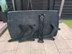 Buitentafel, Tuin en Terras, Tuintafels, Ophalen, Gebruikt, Rechthoekig