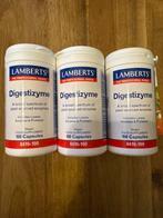 Lamberts Digestizyme, 3x 100 capsules, nieuw, Ophalen of Verzenden, Nieuw, Pillen