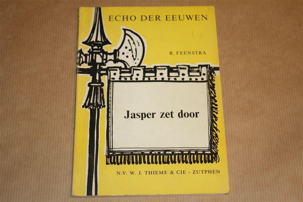 Jasper zet door. Echo der eeuwen 10. Feenstra., Ophalen of Verzenden, Gelezen