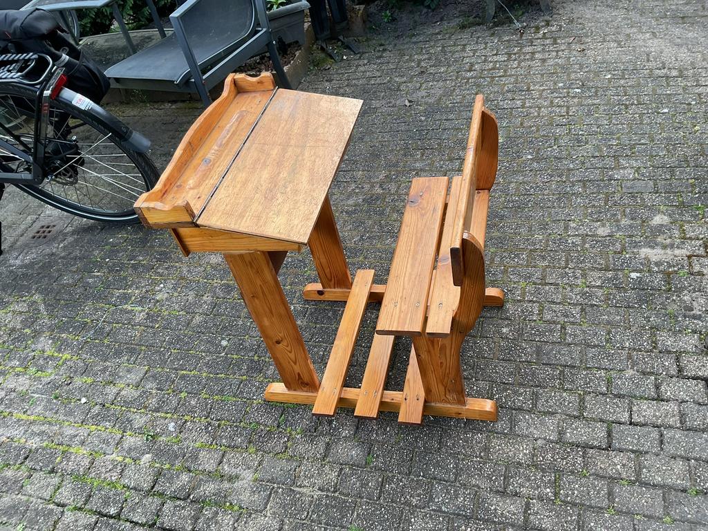 Kinder lessenaar, Ophalen of Verzenden, Zo goed als nieuw, Rechthoekig, Hout