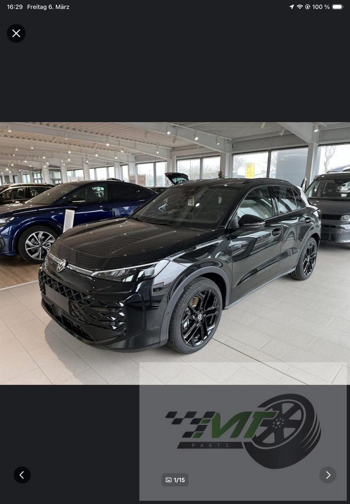 19“ Vw T-Roc TRoc RLine YORK BLACK 2GV601025H 225 45 BTW OEM, Auto-onderdelen, Banden en Velgen, 19 inch, Gebruikt, -, -