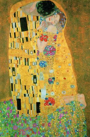 Piatnik Gustav Klimt - De Kus - 1000 stukjes, Hobby en Vrije tijd, Denksport en Puzzels, Ophalen of Verzenden, 500 t/m 1500 stukjes