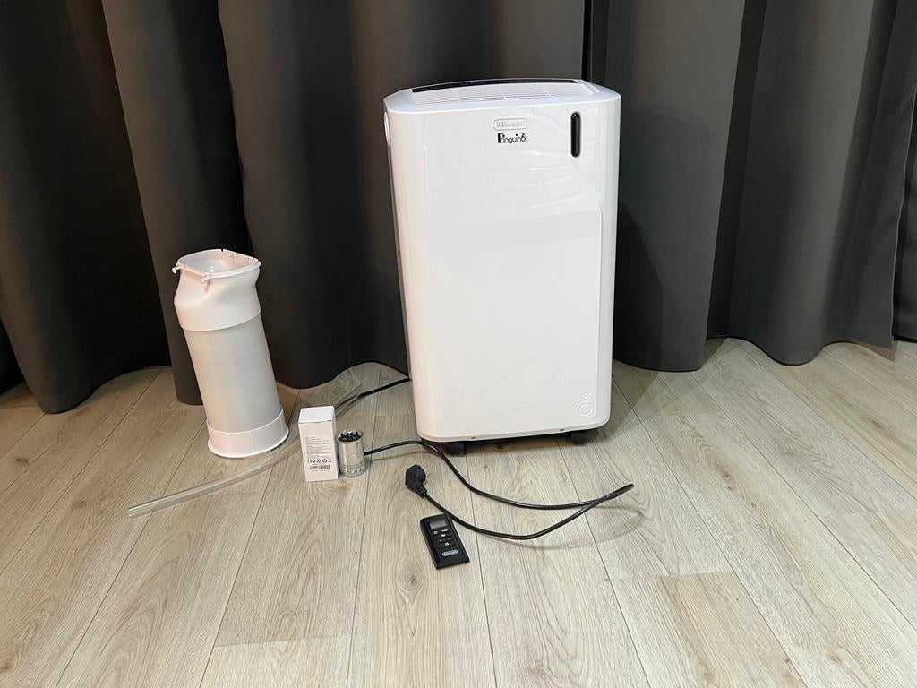 Defecte mobiele airconditioner - DeLonghi PAC EM82, Witgoed en Apparatuur, Airco's, Ophalen, 3 snelheden of meer, Koelen en Ontvochtigen