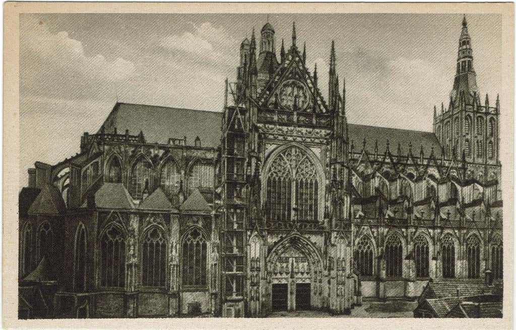 Den Bosch – St. Janskerk., Ophalen of Verzenden, 1920 tot 1940, Ongelopen, Noord-Brabant