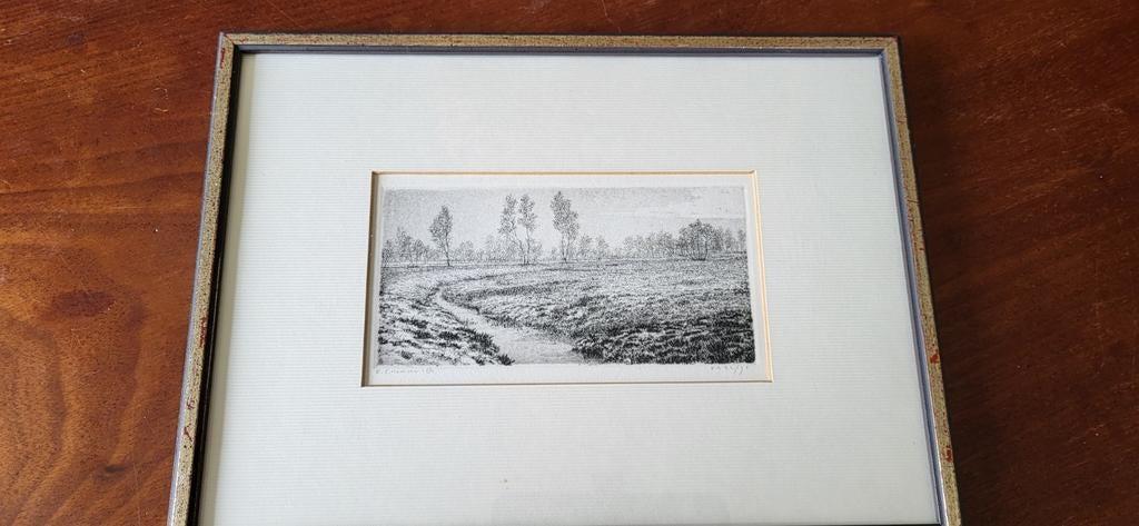 Ets R. Homan Landschap, Ophalen of Verzenden