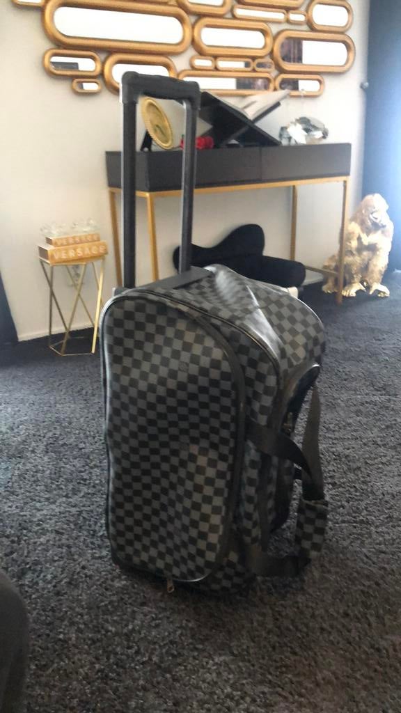 Louis vuitton rol koffer, Ophalen of Verzenden, Zo goed als nieuw, Zwart, 115 cm of meer
