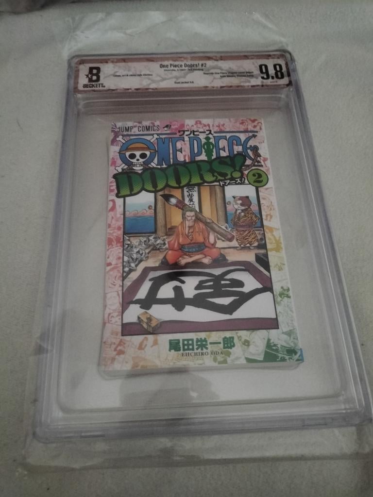 One Piece DoooooN!! #2 Beckett Graded 9.8 Manga, Boeken, Strips | Comics, Eén comic, Eiichiro Oda, Nieuw, Ophalen of Verzenden