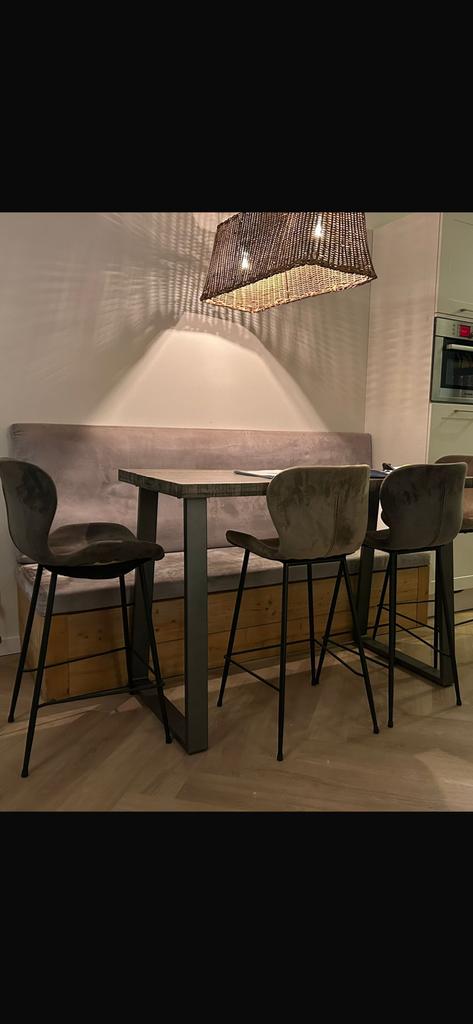 Eetkamerbank 210cm, Huis en Inrichting, Stoelen, Ophalen, Gebruikt, Stof, Vijf, Zes of meer stoelen