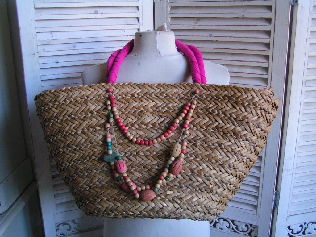 Ibiza strandmand nr XX 982, Sieraden, Tassen en Uiterlijk, Tassen | Damestassen, Verzenden, Bruin, Overige typen