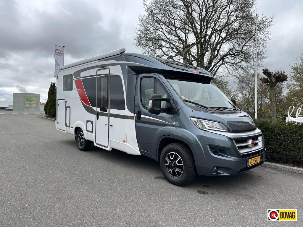Bürstner Nexxo T 690 VERKOCHT, Caravans en Kamperen, Campers, Automaat, Ringverwarming, Fiat, Airbags