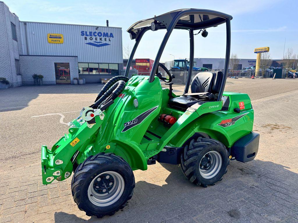 Avant 528 TDL, Wiellader of Shovel