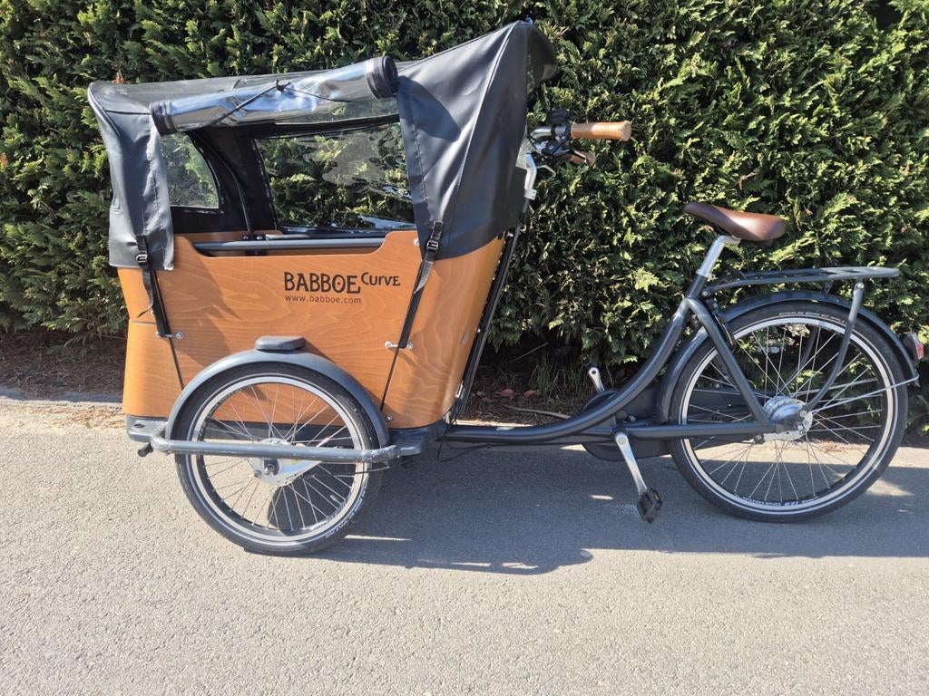 Goed gekeurde nette Bakfiets (is niet elektrisch, Fietsen en Brommers, Fietsen | Bakfietsen, Ophalen, Zo goed als nieuw, 4 kinderen of meer
