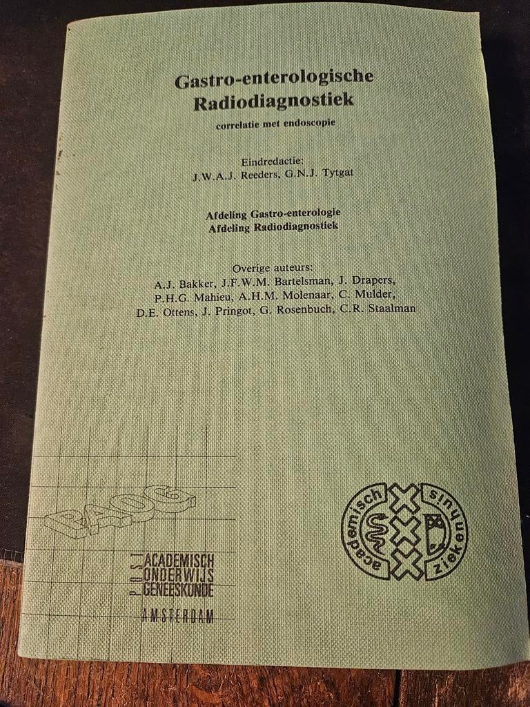 Gastro-enterologische Radiodiagnostiek - Academisch, Gelezen, Ophalen of Verzenden, WO, Beta