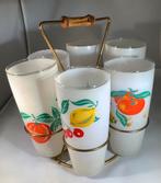 Cocktail- of drinkbekerset, vintage, Ophalen of Verzenden, Zo goed als nieuw, Overige typen