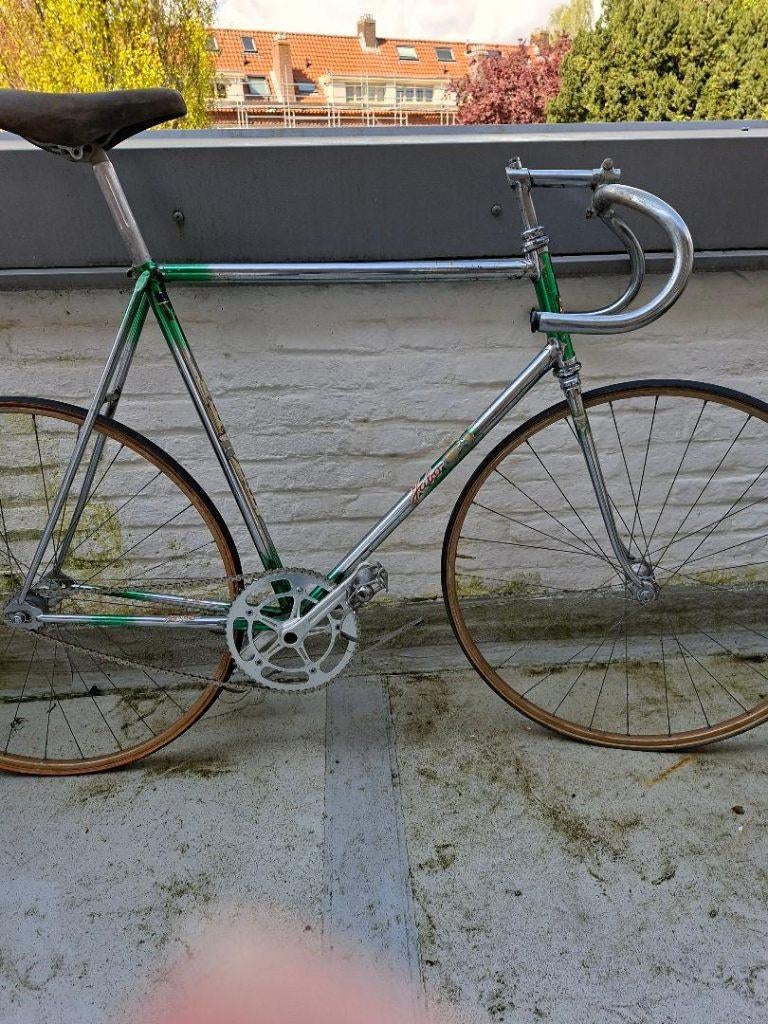 vintage baanfiets, Fietsen en Brommers, Gebruikt, Ophalen, Overige merken, 10 tot 15 versnellingen