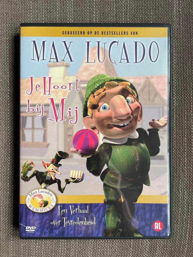 Max Lucado - Je Hoort bij Mij - dvd, Cd's en Dvd's, Alle leeftijden, Ophalen of Verzenden, Zo goed als nieuw, Educatief