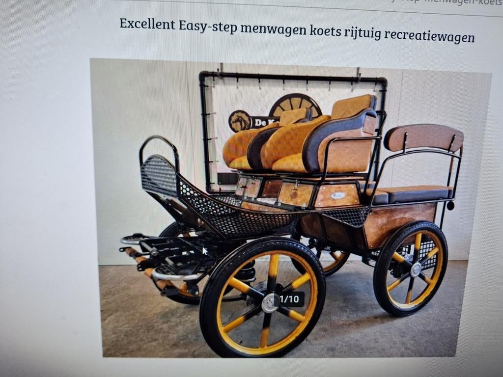 Paardenkoets (seniorenwagen), Ophalen of Verzenden, Zo goed als nieuw, Overige toepassingen