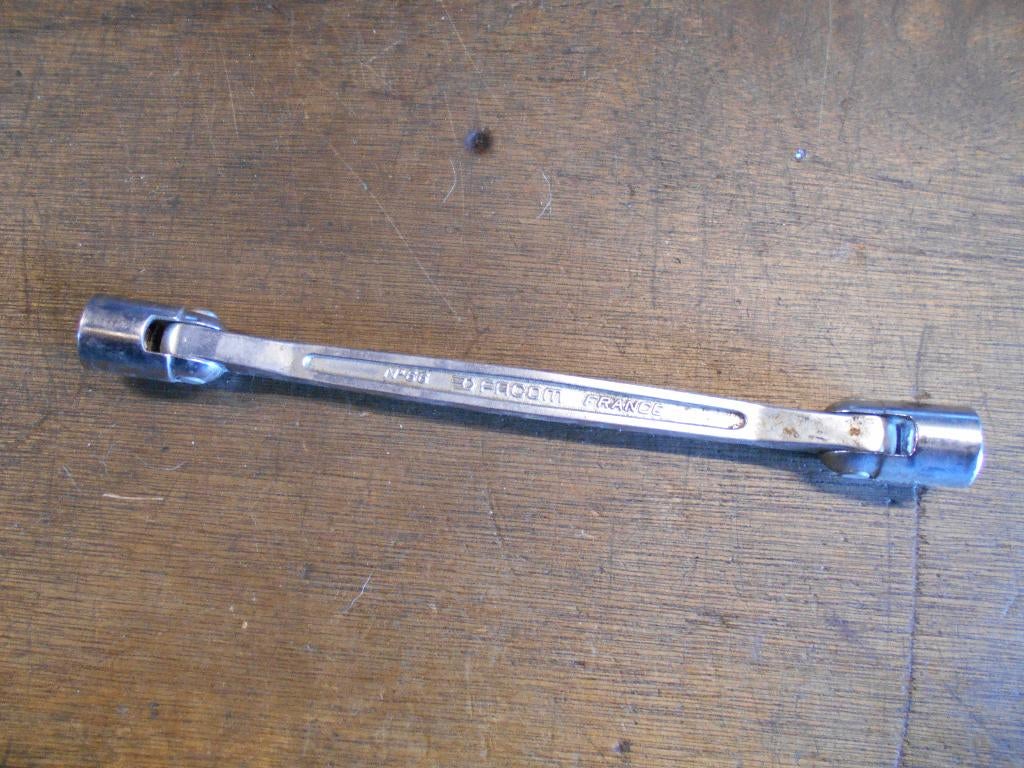 Facom 18x19mm Kniesleutel, Gewrichtsleutel, Auto diversen, Autogereedschap, Ophalen of Verzenden, Gebruikt