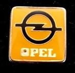 Opel logo pin- geel epoxy, Verzamelen, Verzenden, Nieuw, Transport, Speldje of Pin