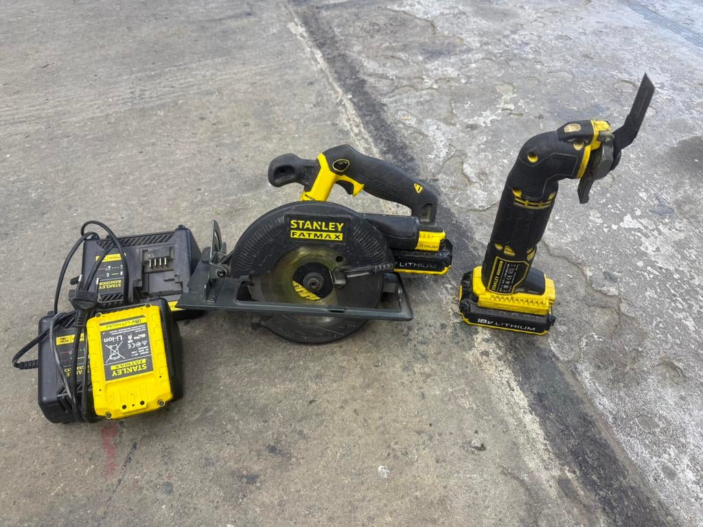 Stanley fatmax., Doe-het-zelf en Verbouw, Ophalen of Verzenden, Zo goed als nieuw, Minder dan 700 watt, Haakse handslijpmachine