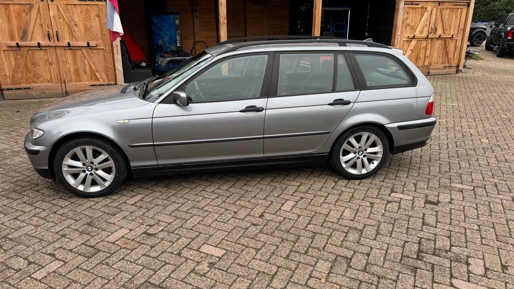 BMW 3-Serie 1.8 I 316 Touring 2004 Grijs, Auto's, BMW, Achterwielaandrijving, 1250 kg, 4 cilinders, 1796 cc