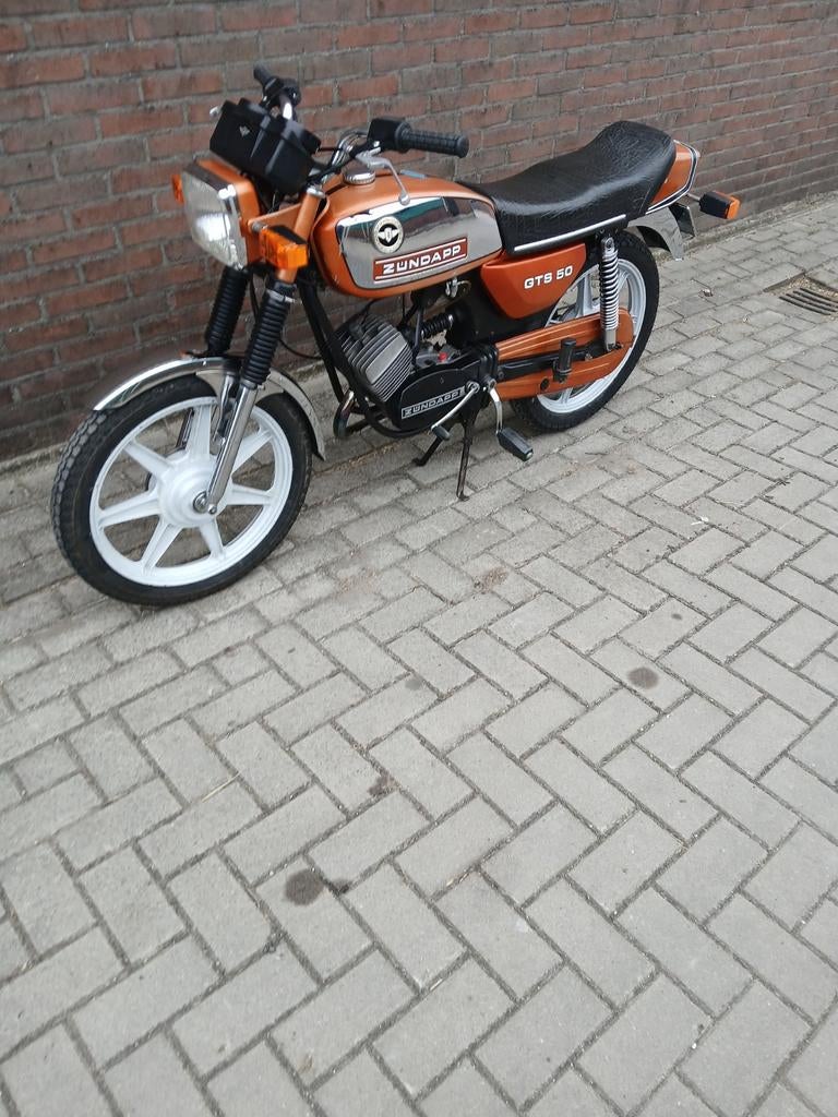 Prachtig originele Zundapp gts50 met kenteken te koop!, Ophalen, Maximaal 45 km/u, GTS50, Zo goed als nieuw