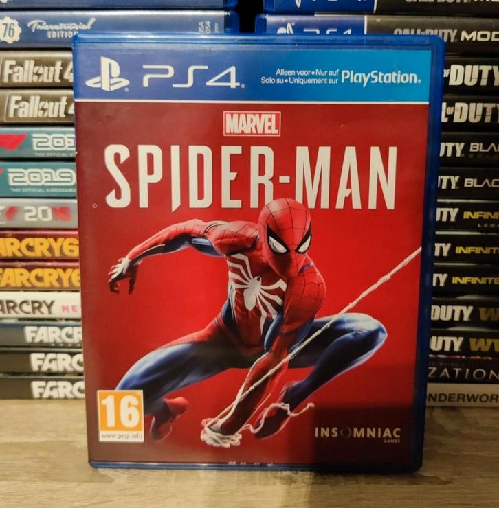 Spiderman playstation 4, Spelcomputers en Games, Games | Sony PlayStation 4, Zo goed als nieuw, Avontuur en Actie, 1 speler, Vanaf 18 jaar