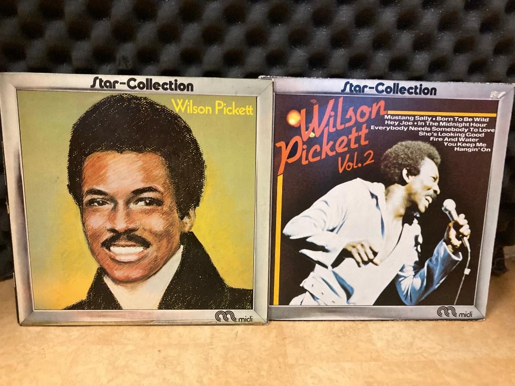 Wilson Pickett - star collection vol. 1 & 2 -2 verzamel LP's, Cd's en Dvd's, Vinyl | R&B en Soul, Gebruikt, Ophalen of Verzenden