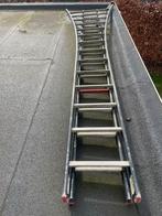 Ladder - 2 x 14 treden, Ophalen, Gebruikt, Ladder, Opvouwbaar of Inschuifbaar