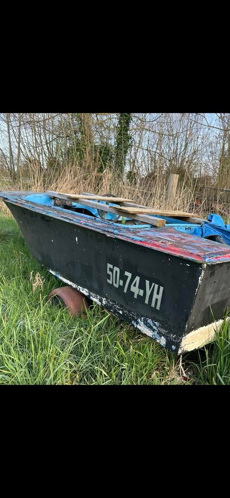 Fins console vissers bootje, Ophalen, Zo goed als nieuw, Overige typen, Motorboot