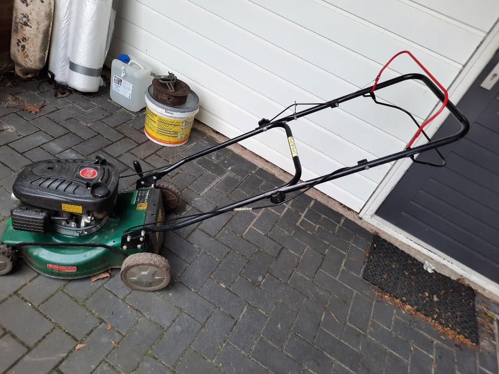 Powerplus benzine grasmaaier (POW63771) onderdelen,opknapper, Ophalen, Gebruikt, Benzine-grasmaaier, Powerplus