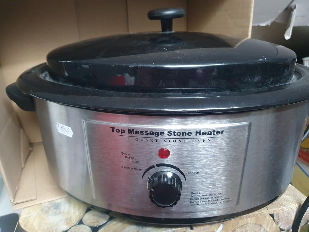 Hot massage Stone verwarmer, Ophalen of Verzenden, Gebruikt, Overige typen