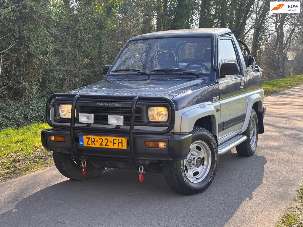 Daihatsu Feroza 1.6 Resin-Top EL II | Cabrio + Hardtop |, Auto's, Daihatsu, Feroza, Stof, Gebruikt, Origineel Nederlands