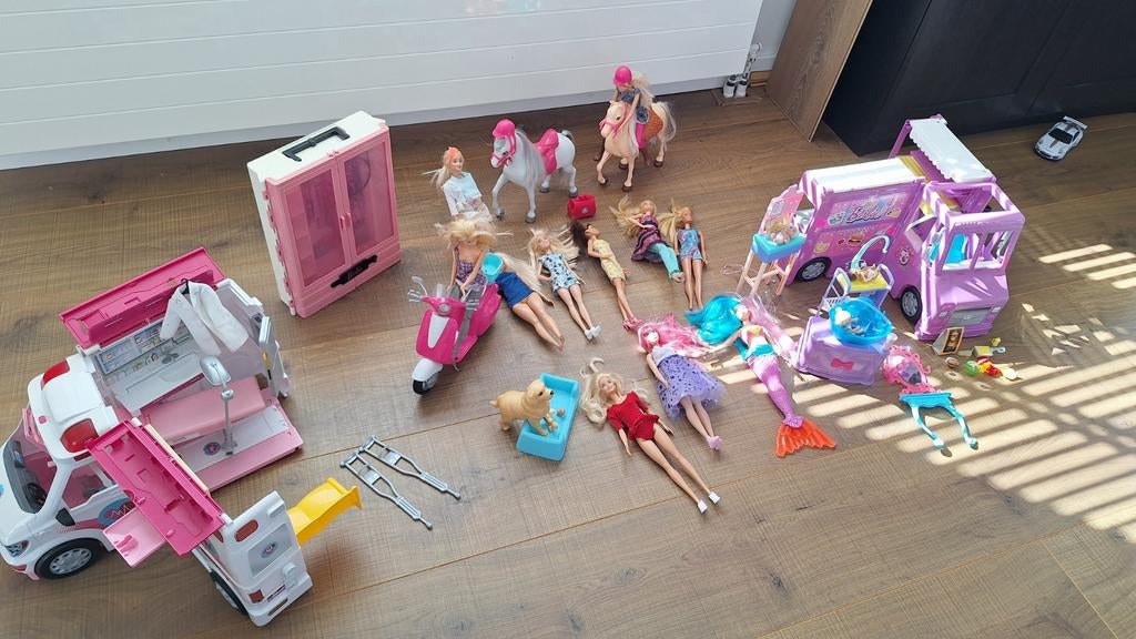 Grote doos Barbie orgineel Mattel, Ophalen, Zo goed als nieuw, Meisje