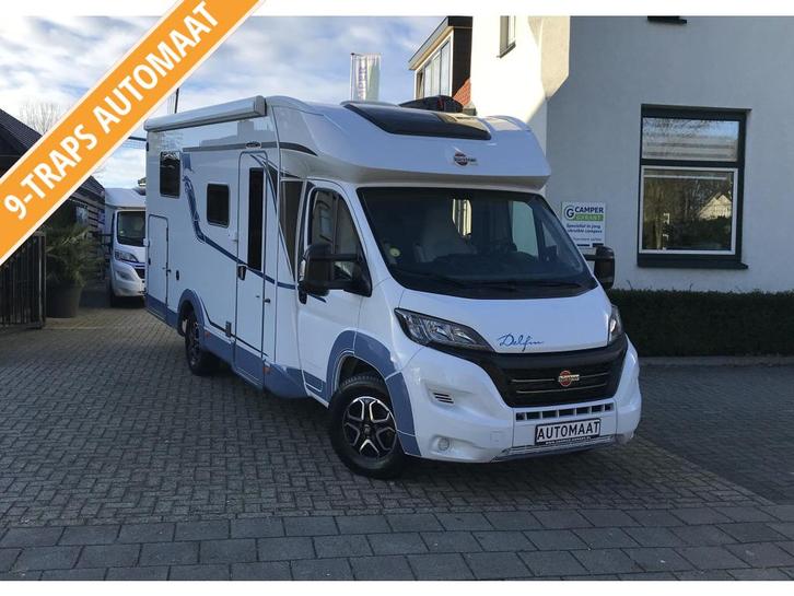 Bürstner Delfin 690 BT # 9 TRAPS AUTOMAAT #, Caravans en Kamperen, Campers, Bedrijf, tot en met 4, Half-integraal, Bürstner, Overige merken